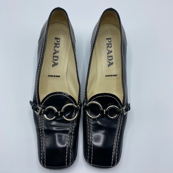 Vintage Authentic Prada loafers - Picture 1 of 7